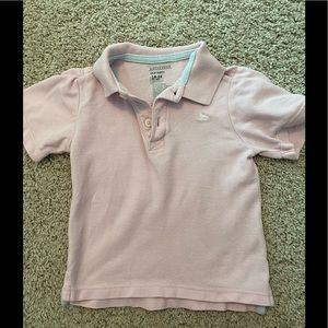 Old navy light pink collared shirt 18-24 months